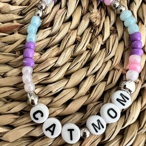 Cat Mom bracelet
